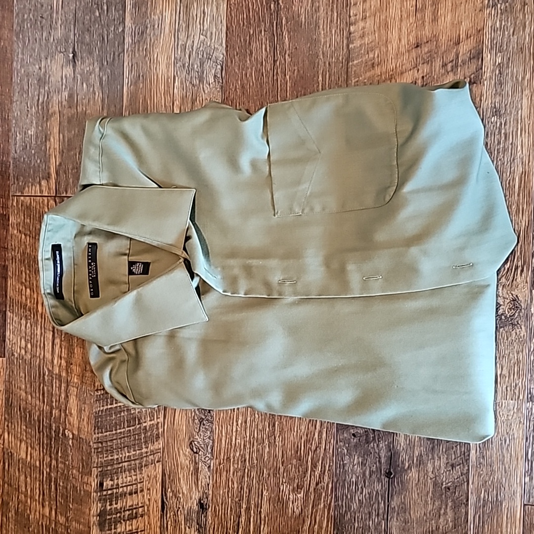 Mens Green Dress Shirt